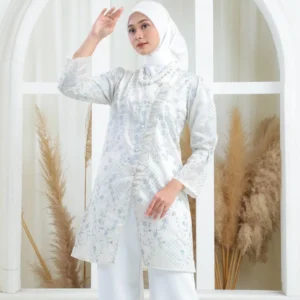 Ranaya Teal White - Woman